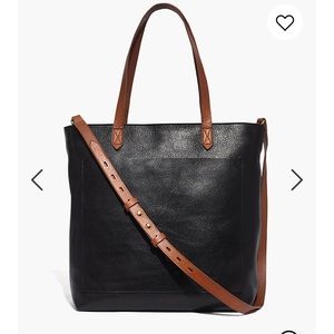 Madewell Medium Zip Top Transport Tote